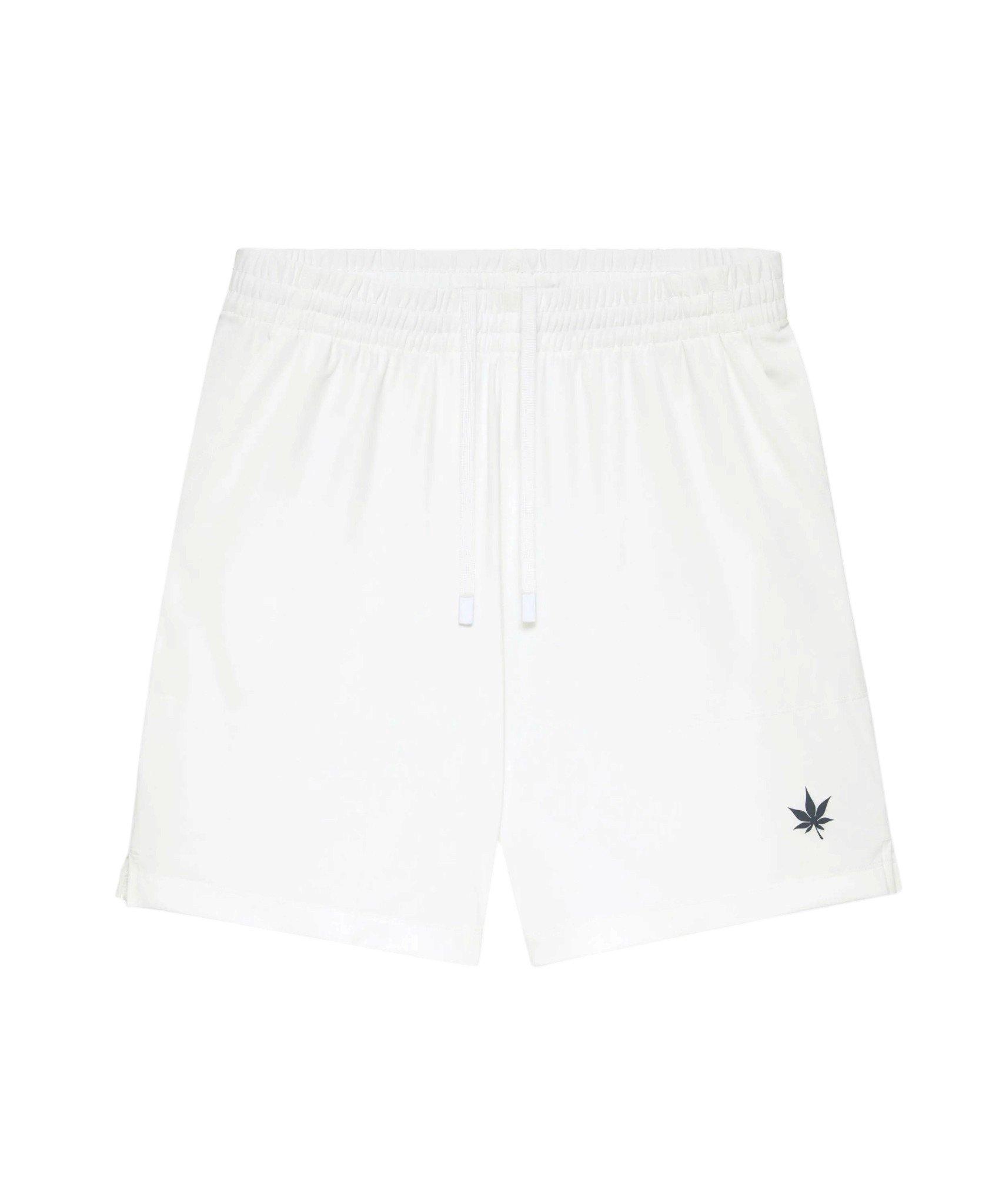Boast Men's 7" Peak Performance Short - White/Navy - WHITE/NAVY